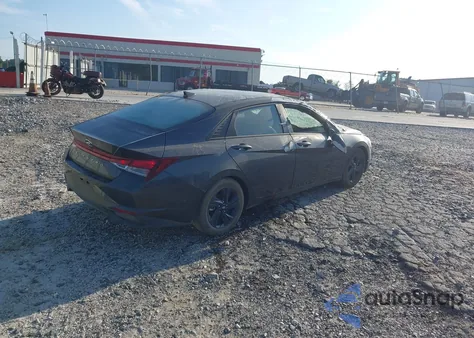 2022 Hyundai Elantra Sel из США, поврежденный, VIN 5NPLM4AG2NH076530